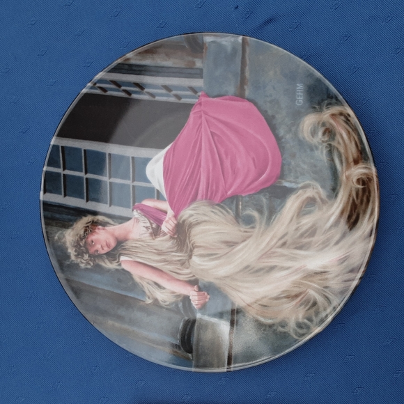 "Rapunzel" Collector's Plate - Charles Gehm (1982) NM- Konigszelt Bavaria - Picture 1 of 5